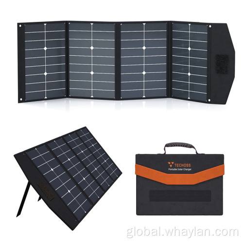 Folding Solar Portable Power Station With Solar Panel Wholesale 100W 200W Foldable Solar Cell Solar Panel Factory